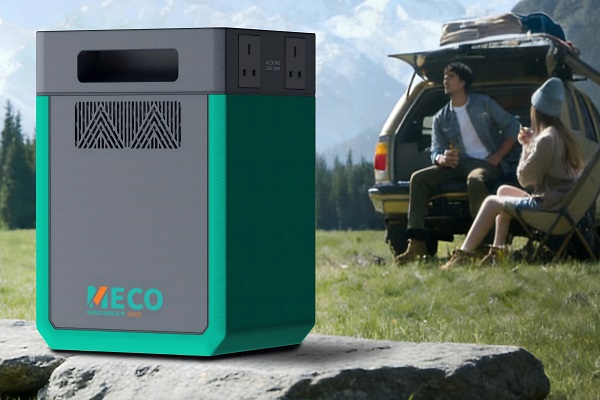 MECO 2kWh Portable Solar Power Station – 1200W Smart All-in-One Energy Storage System
